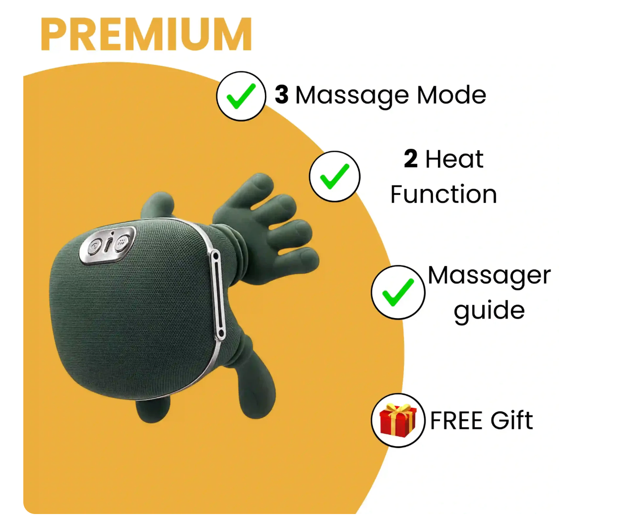 PalmEase™ — Deep Relief Massager
